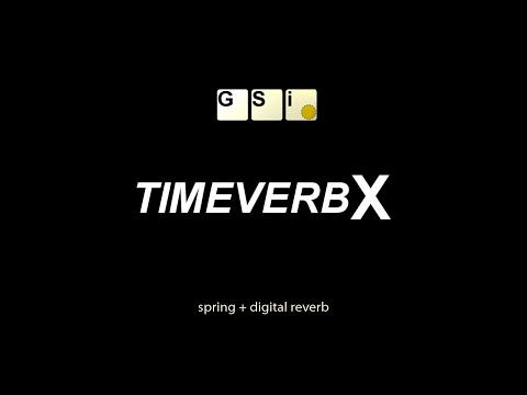 GSi TimeVerb-X - Demo with El. Guitar