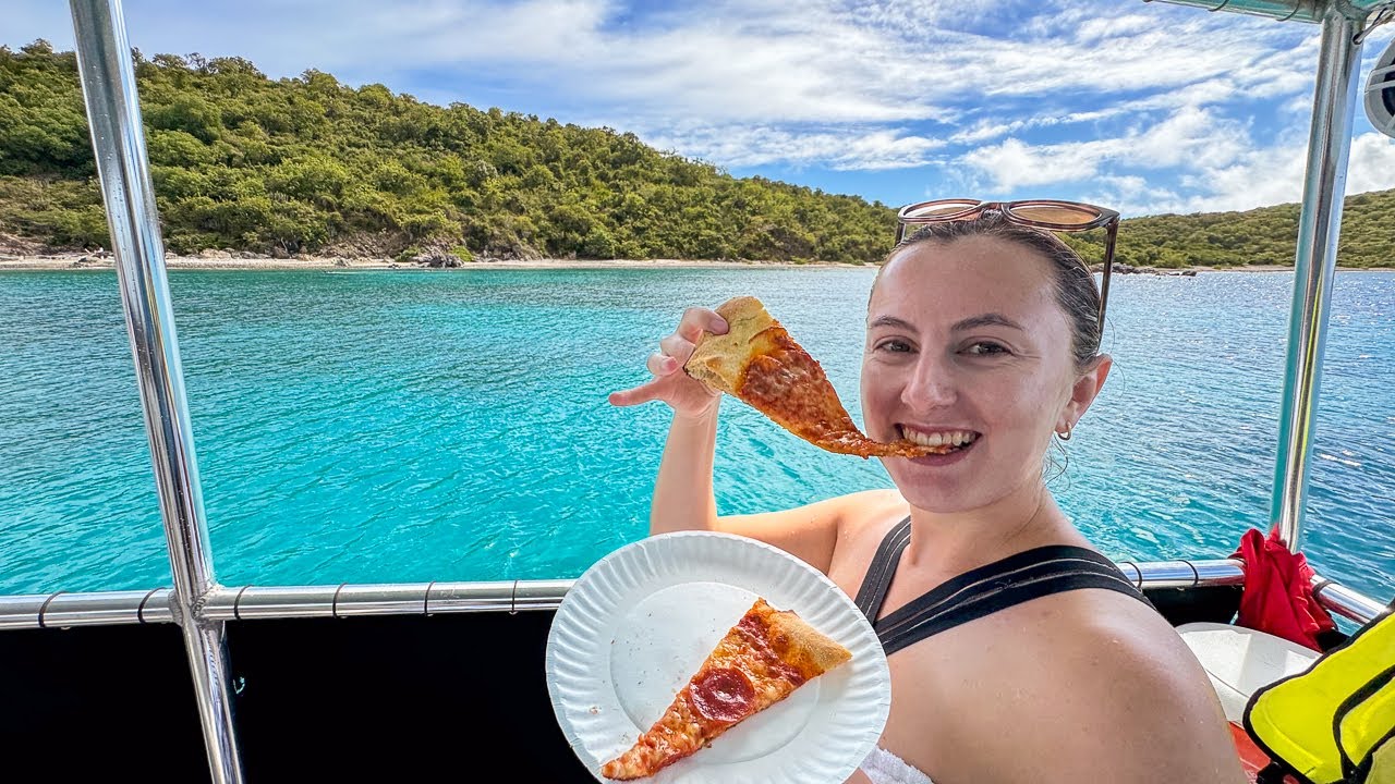 Snorkel & Pizza Excursion! Disney Treasure Cruise - St. Thomas
