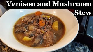 Venison and Mushroom Stew
