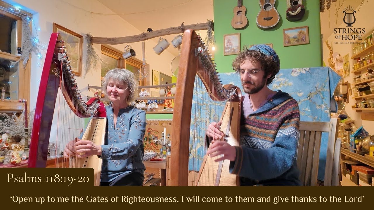 "Open for Me the Gates of Righteousness" - Psalm 118 Harp Meditation with Sunita Staneslow