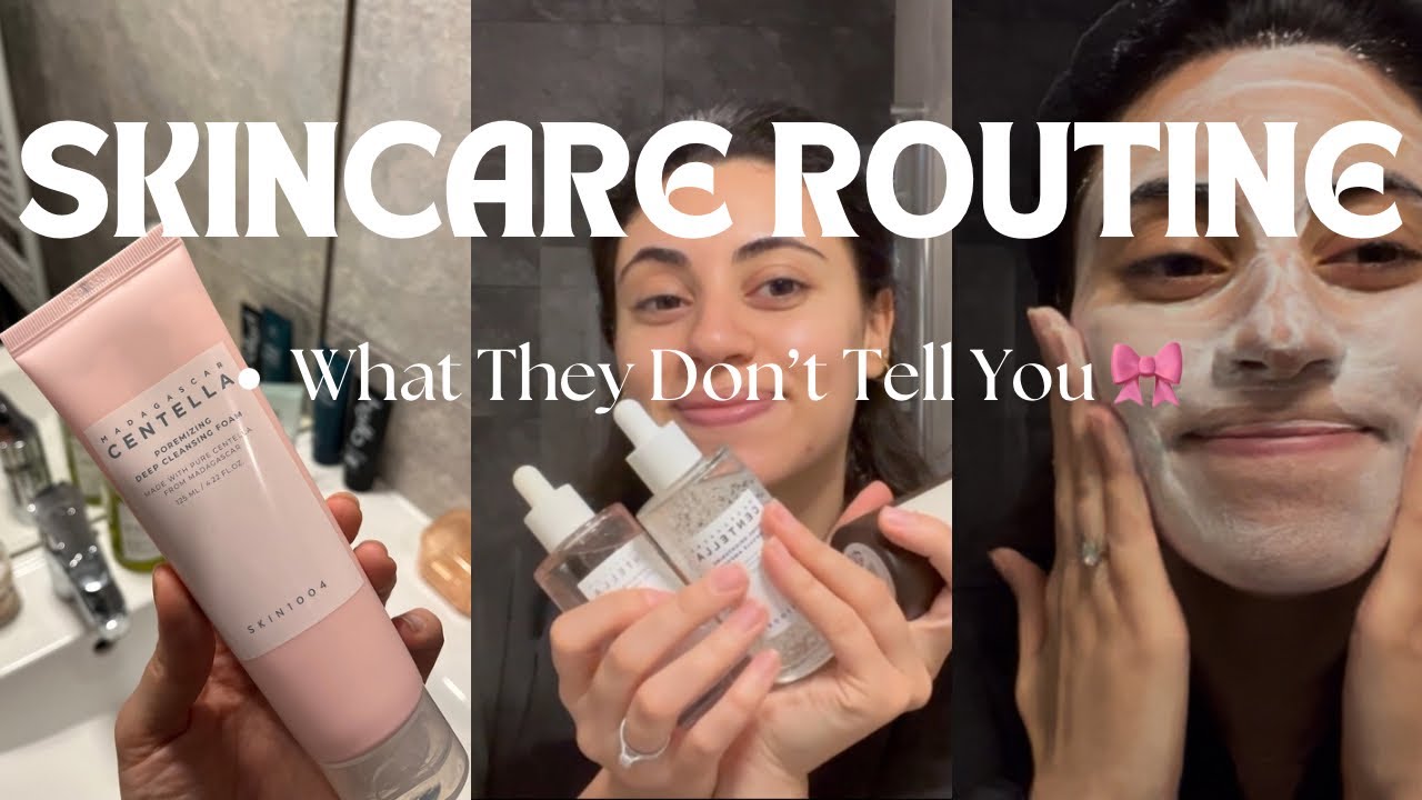 My Skincare Routine🪞🎀 What they don’t tell you 🤥 Reality check revealed 🌱✨💕