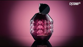 Perfume Sweet Black De Cyzone Aroma Oriental Dulce Con Pink Pomelo Y Sándalo