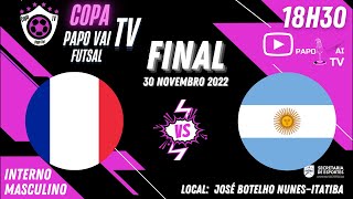 FINAL!!! FRANCE VS ARGENTINA FUTSAL WORLD CUP PAPO VAI TV