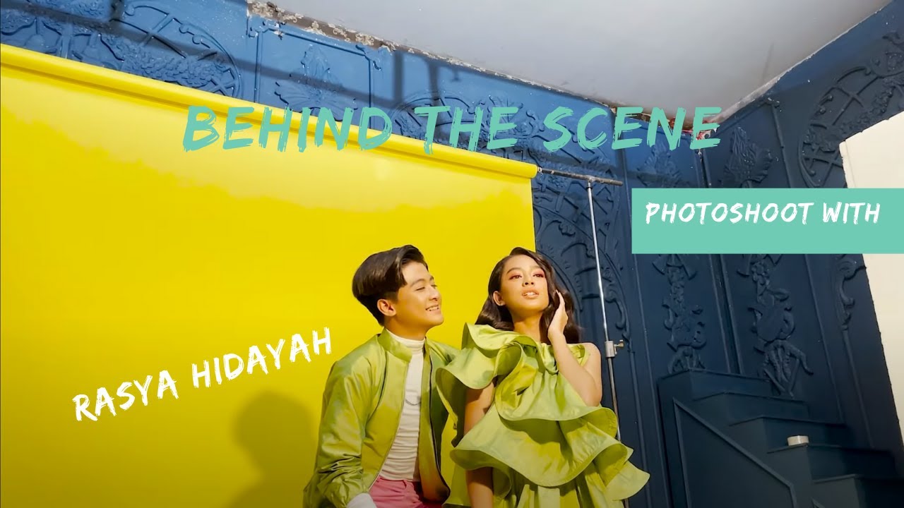 BEHIND THE SCENE PHOTOSHOOT WITH RASYA HIDAYAH