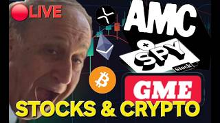 🔴LIVE Stocks & Crypto: AMC FALLING WEDGE IN PLAY AS IWM Fights Back Against High Oil Prices!! "8/11" screenshot 3