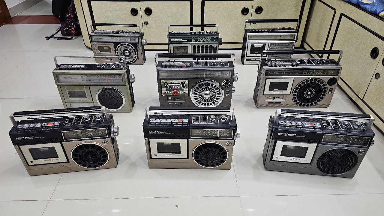 national Panasonic TAPE Recorder 543, 1450, made in Japan National