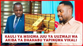 Gerson Msigwa Awekwa Kati Sakata La Uuzwaji Wa Dhahabu Abanwa Na Upinzani Juu Ya Kauli Yake