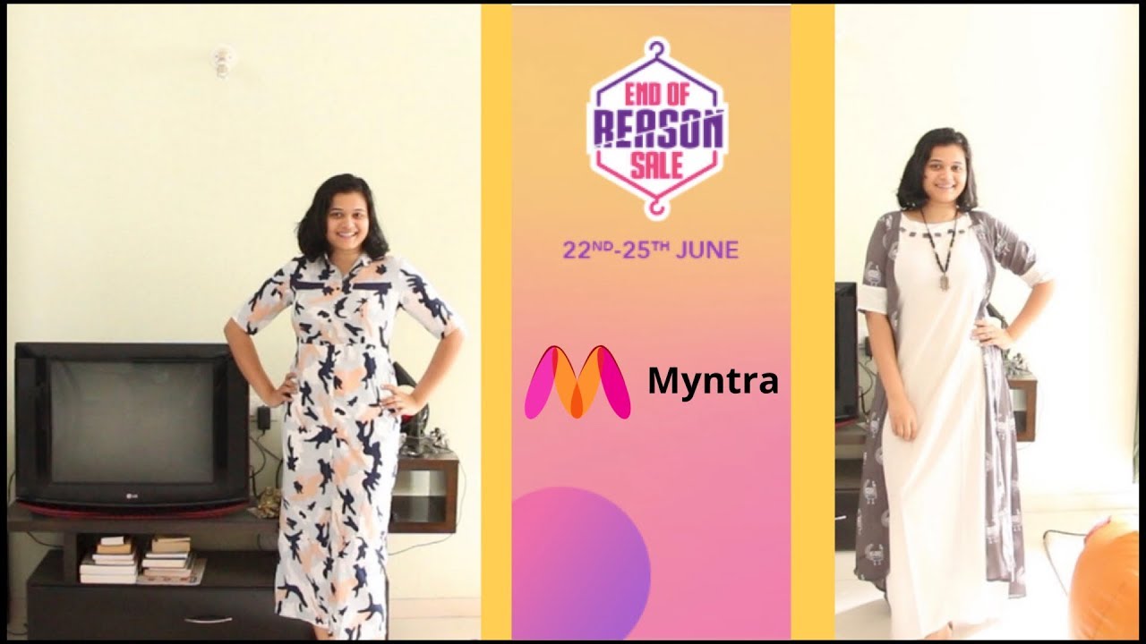Myntra - End of Reason Sale haul