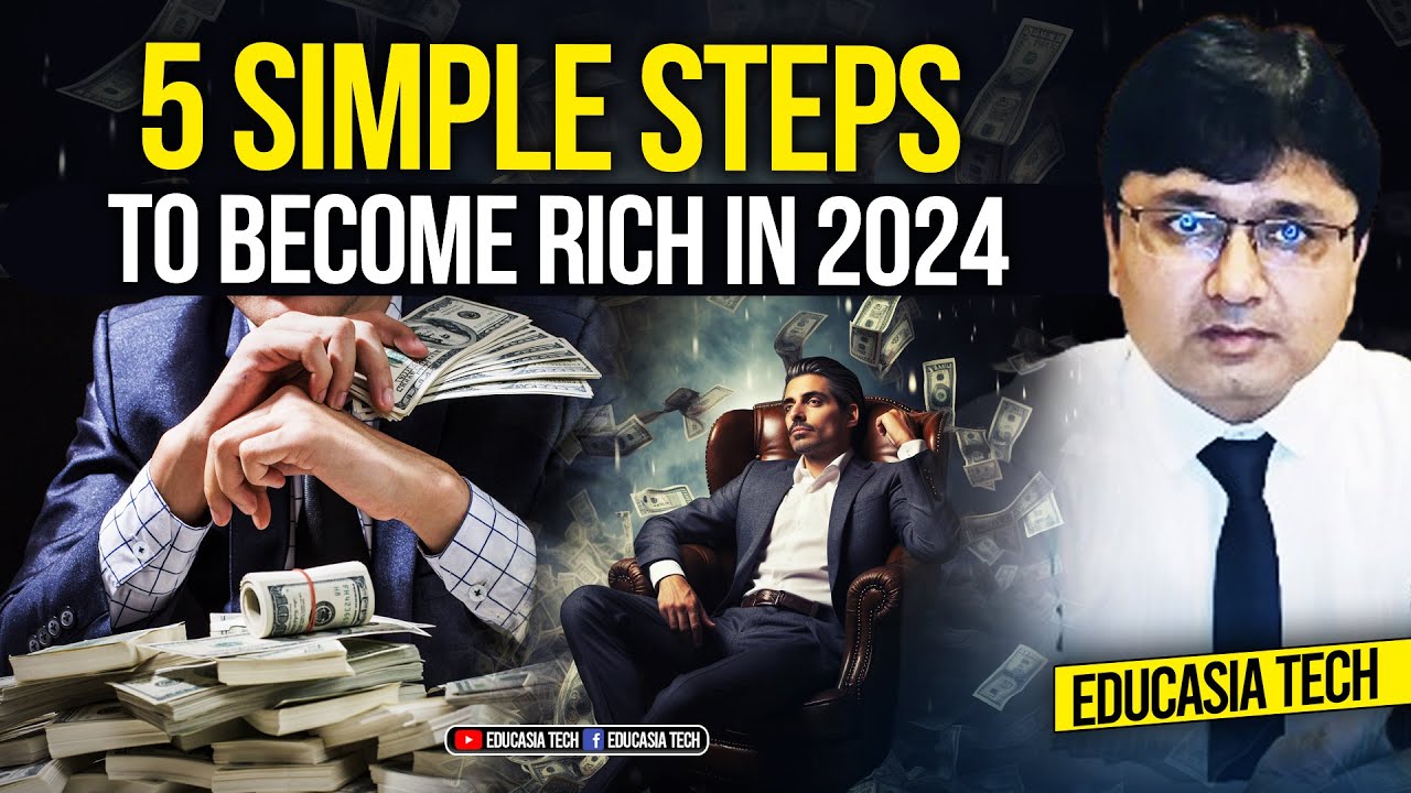 5 Simple Steps to Become RICH in 2024 | Rich People Habits | Tahir ...