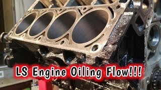 LS Engine Oiling!!! Lq4 Oil Passage Flow!!! - a21bravo