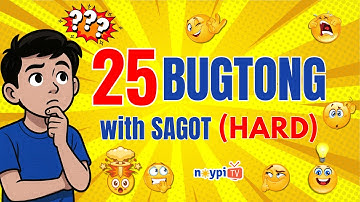 25 Bugtong Bugtong Tagalog with Answer (Hard Bugtong) | NoypiTV