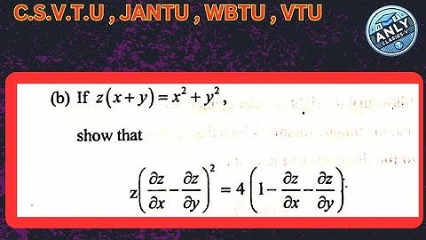 "Advanced Calculus: Solving Partial Derivative Problems"