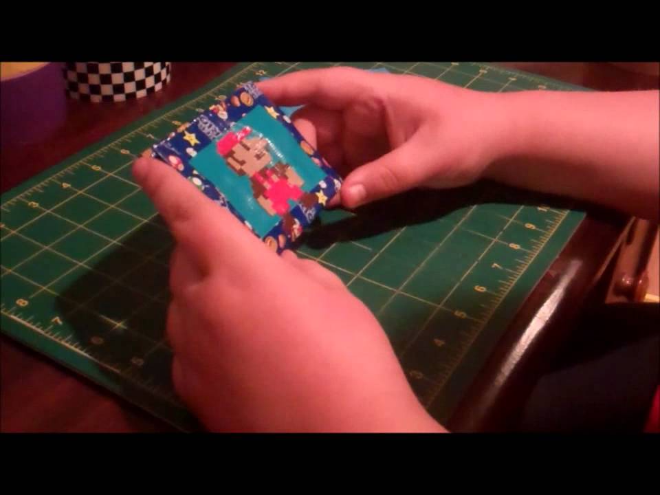 Cool Mario and Luigi duct tape folder wallet!!!