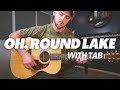 Novo Amor Guitar Tutorial with TABS [Oh, Round Lake]