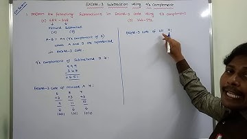 PART-1: EXCESS-3 SUBTRACTION USING 9