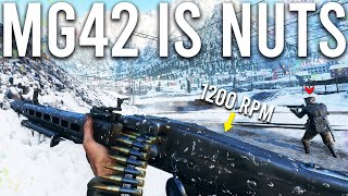 The MG42 in this game is ridiculous!
