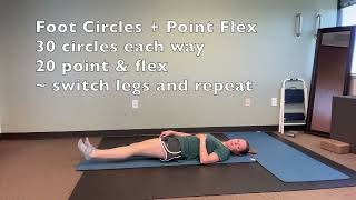 Foot Circles Point Flex Exercise