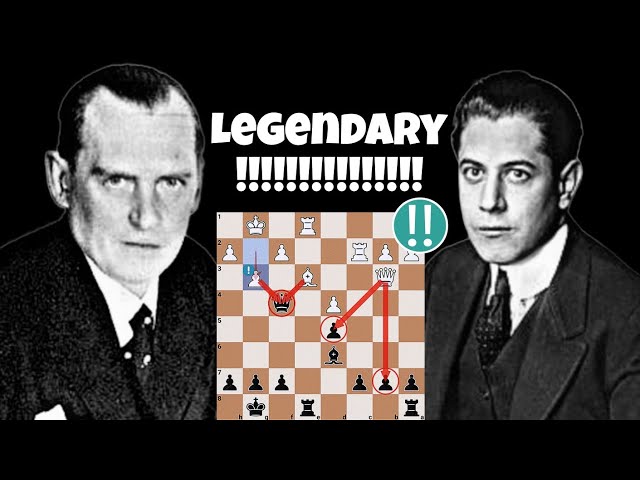 Capablanca Vs Alekhine Chess Print Poster Gifts Immortal -  Norway