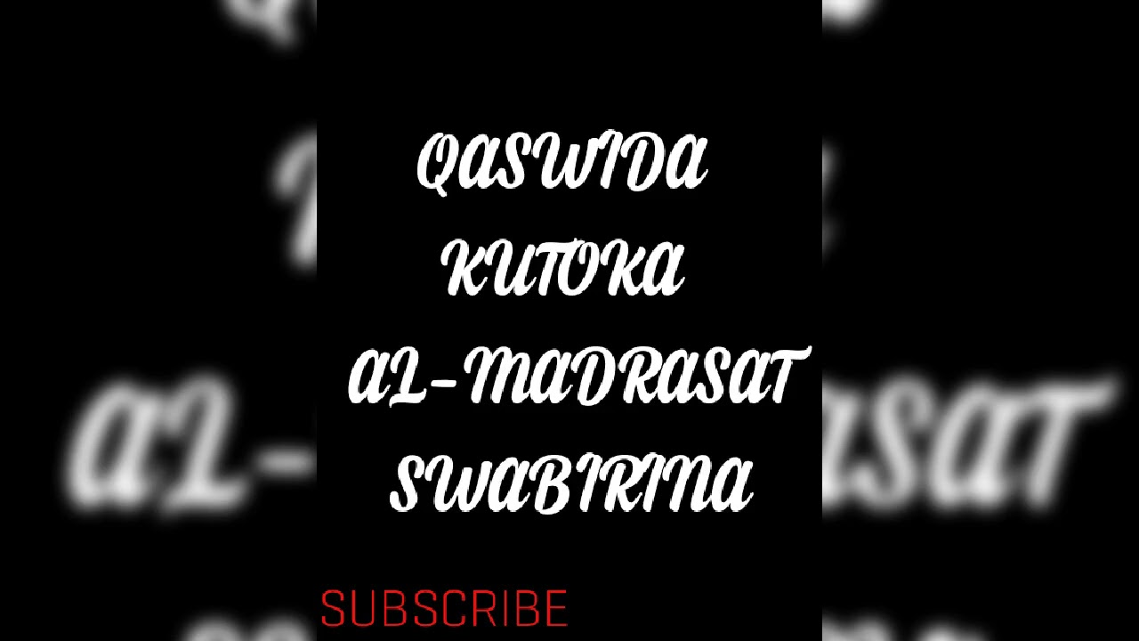 Qaswida ya Bilali swahaba