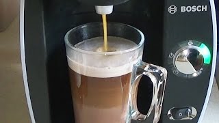 Bosch Tassimo: How to make Mocha coffee 