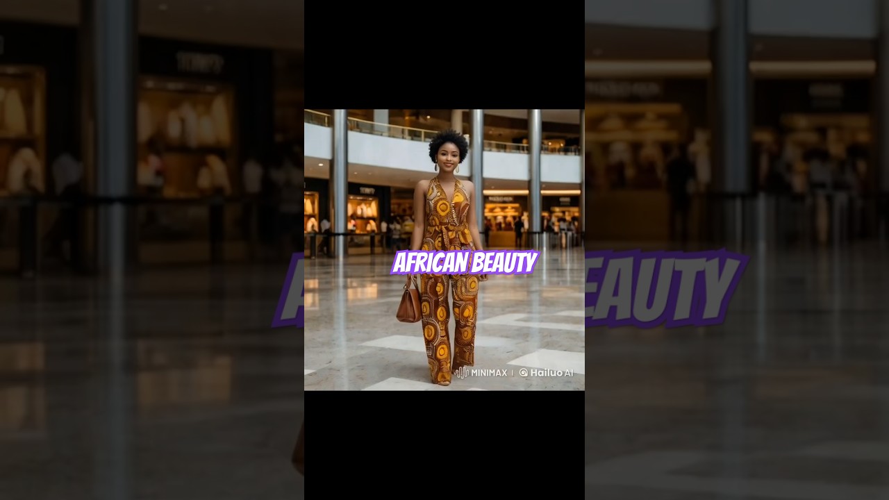 Stunning African Beauty: Street Style Runway Show! 