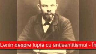 Lenin vorbind despre antisemitism. Inregistrare din martie 1919 (cu traducere in romana)