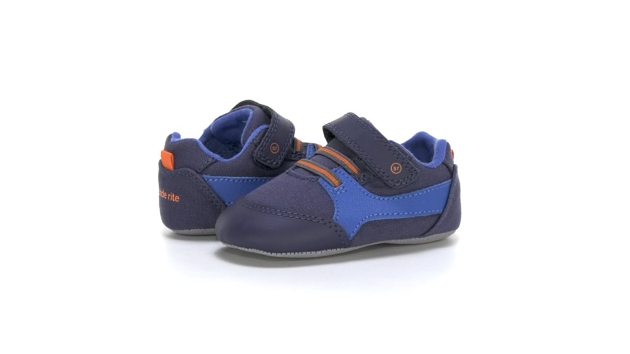 Stride Rite PW-Ann Scarpe Bambine Mary Jane Con Fiore, Chiusura Strappo, Memory Foam