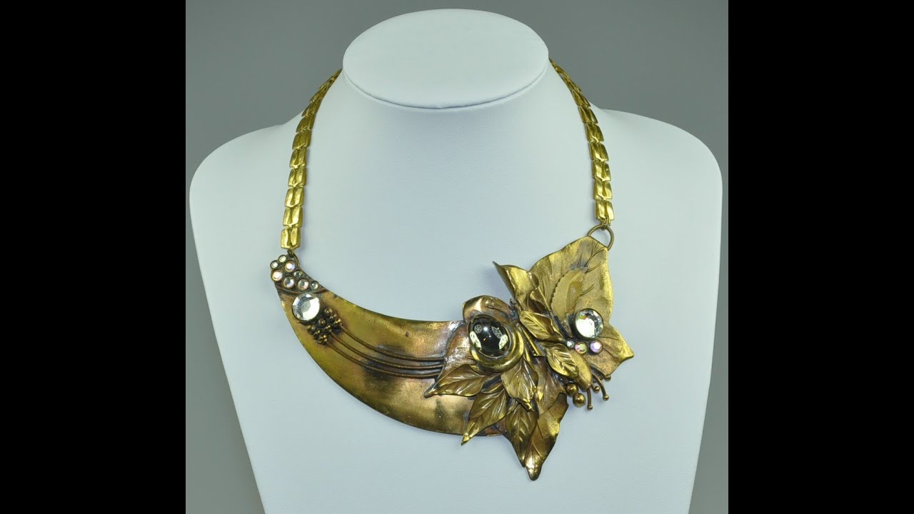 YuMostar: Vintage Design Collier Einzelstück