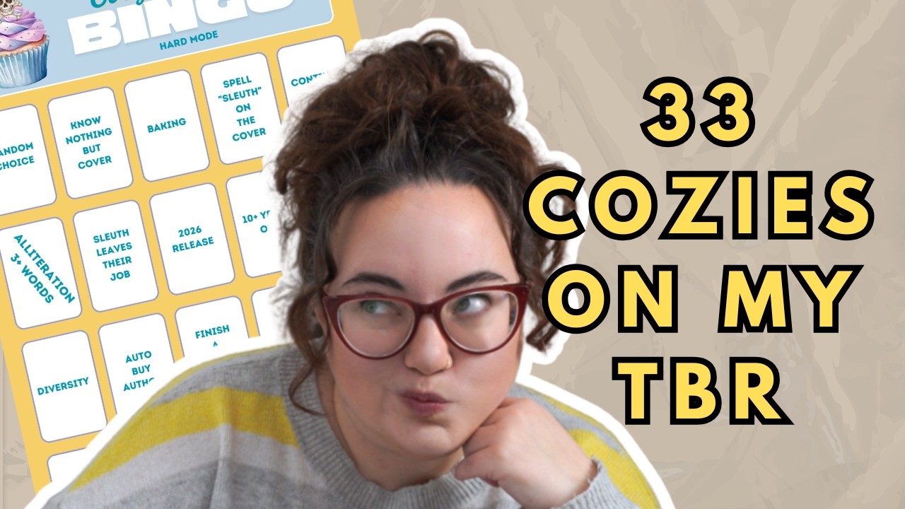 Ideas for Cozy Mystery Bingo 🔎 33 Cozy Mystery Books on my TBR