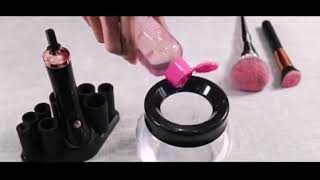 Pembersih Kuas Makeup Elektrik Brush Cleaner Dryer Tool