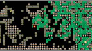 Supaplex level 8 - GET THOSE TOO!! - eating all bases!