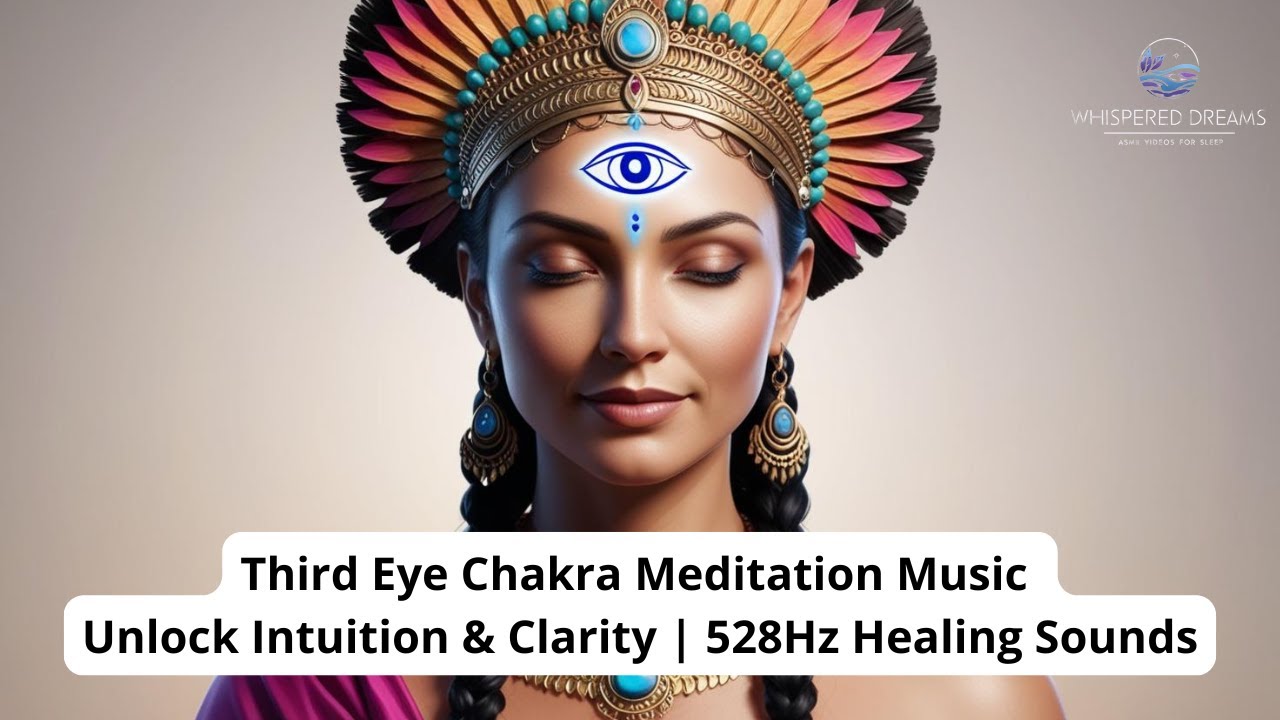 Third Eye Chakra Meditation Music Unlock Intuition & Clarity 528Hz ...