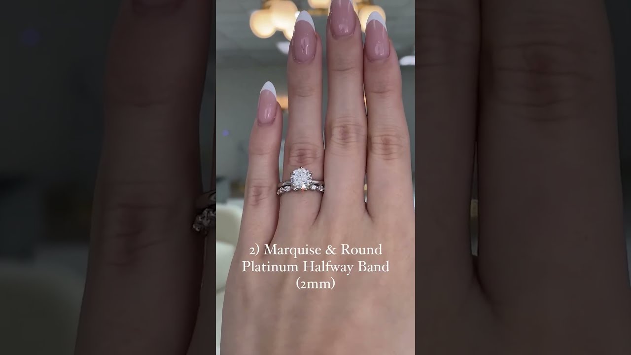 From 1 5 Which Wedding Band Would YOU Choose Engagementring Bridalsets Weddingband