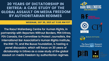 20 Years of Dictatorship in Eritrea