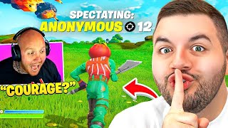 CouRageJD Went UNDERCOVER In My Fortnite Tournament!