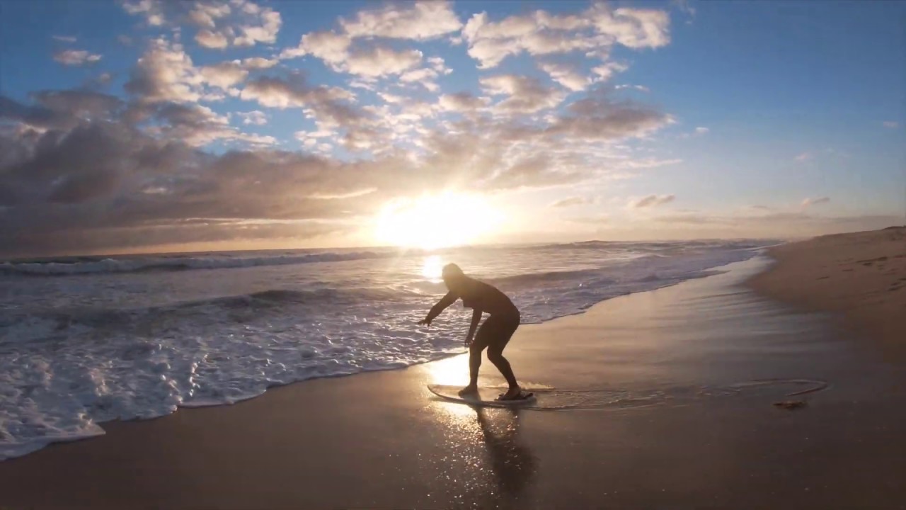 Skimboarding Trigg Beach, Western Australia! YouTube