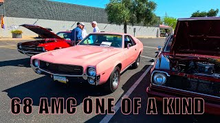 1968 AMC AMX: The Original Pink Ride for the Playmate of the Year by AZ Car Show Adventures 88 views 1 month ago 1 minute, 19 seconds