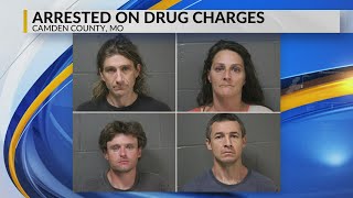 Four people arrested in drug bust