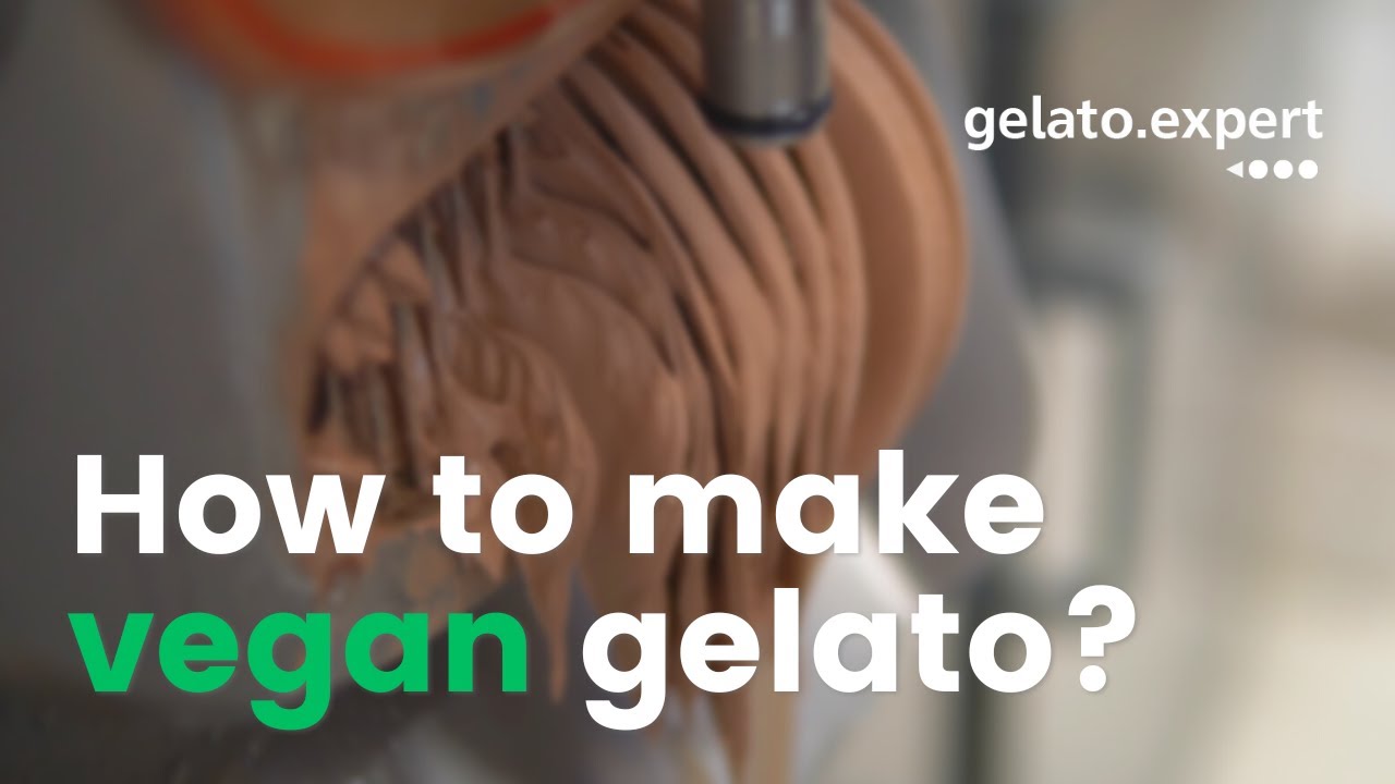 Vegan gelato course Perfect vegan pistachio gelato recipe YouTube
