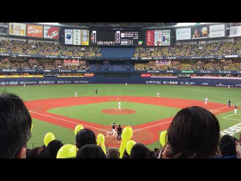 阪神勝利の瞬間！ラスト一球！