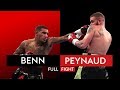 FULL FIGHT: Conor Benn vs Cedrick Peynaud | 13th December 2017