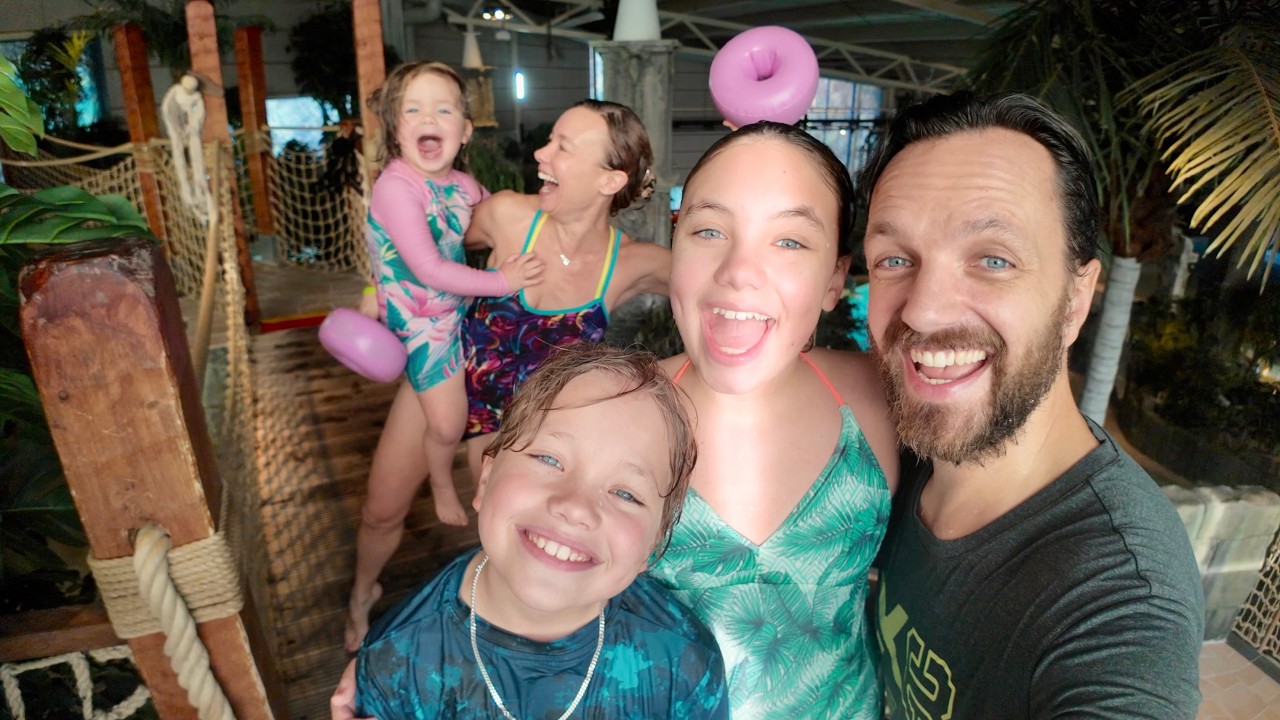 Äventyrsbadet LOST CITY för oss själva VLOGG