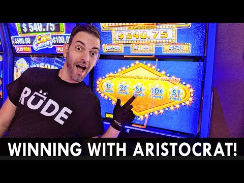 🖐 WINNING with Aristocrat's NEW SLOTS 🎰 GIVEAWAY 🎰 Check it OUT!! #ad