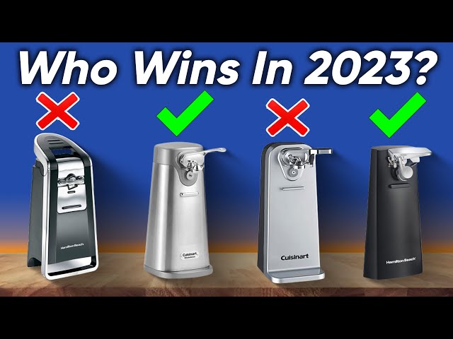 The 2 Best Electric Can Openers of 2023, Tested & Reviewed