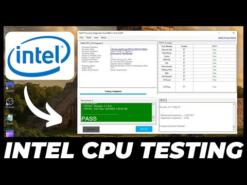 How to Download and Install Intel Processor Diagnostic Tool in Windows | CPU Testing