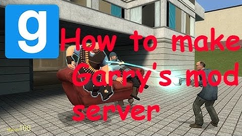 How to make a local Gmod server