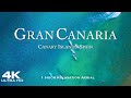 4k gran canaria  relaxation drone aerial film of canary islands  las canarias spain espaa