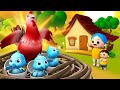 Blue Little Chicks Story in Hindi | नीले चूज़े की कहानी | 3D Cartoon Animated Moral Stories for Kids