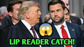 Trump’s Shocking Whisper to JD Vance at Funeral Exposed by Lip Reader!