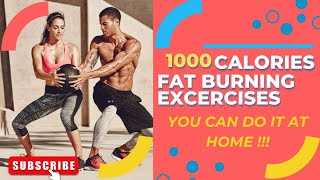 1000 Calories Workout:  Best Fat Burn Exercises At Home (must watch for fitness lovers) Daisy Keech